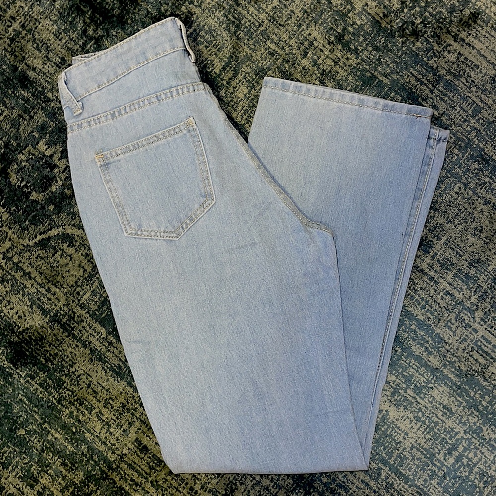 NWB Ripped Wide Leg Jeans - Picture 3 of 8